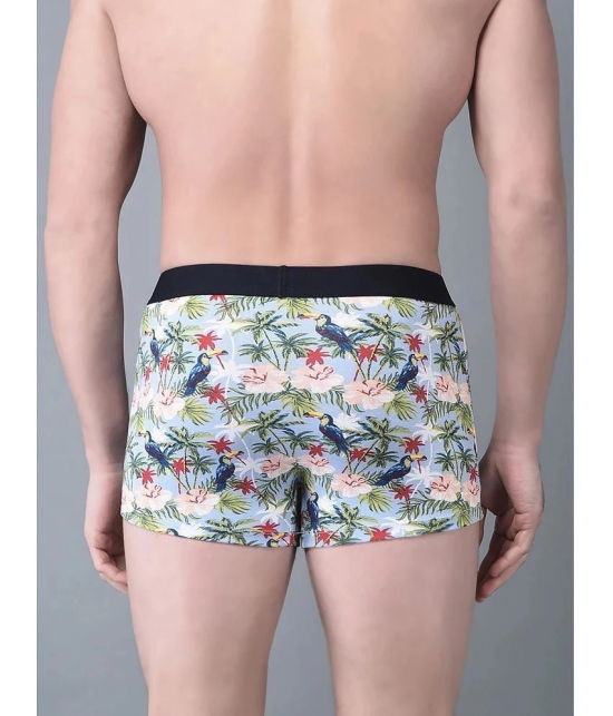 Pack of 3 Dollar Bigboss Assorted Printed Cotton Blend Men Trunk - None