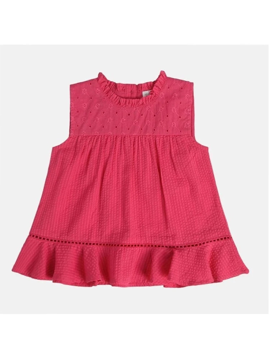 MINI KLUB Pack of 1 Girls Cotton Top ( Pink ) - None