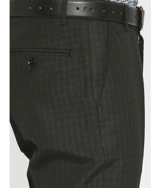 Solemio Black Slim Formal Trouser ( Pack of 1 ) - None