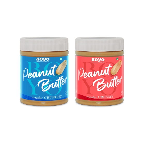 Peanut Butter Combo Regular Creamy & Crunchy 510g Each