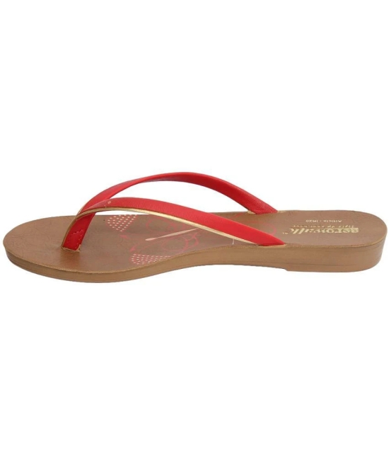 Inblu - Red Womens Flats - None