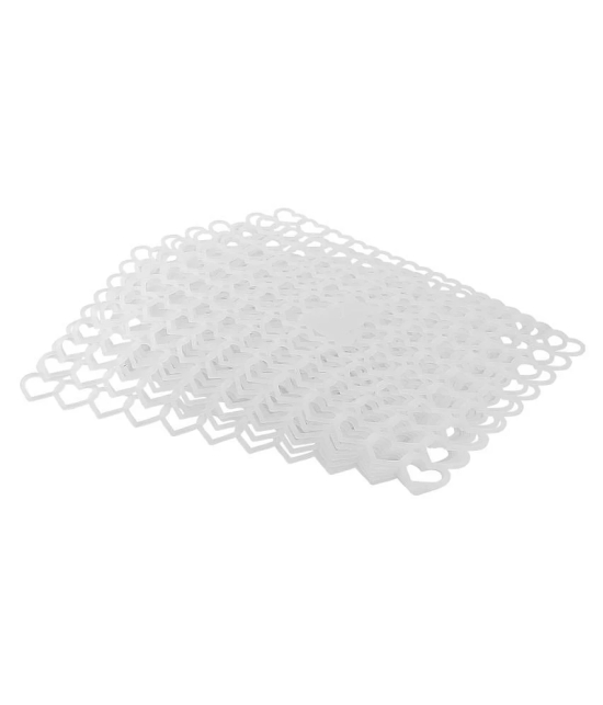 Revexo Set of 3 PVC White Fridge Mats - White