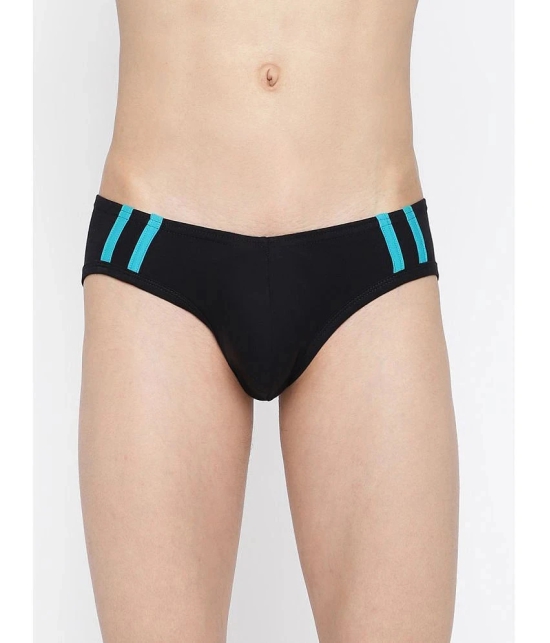 La Intimo Cotton Mens Bikini ( Black ) - None