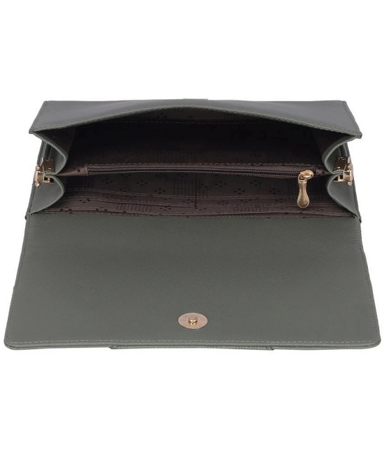 Nicoberry - Green PU Sling Bag - Green