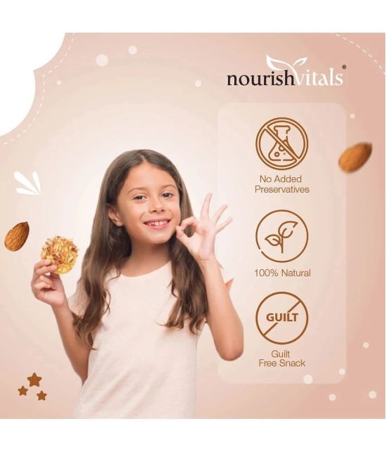 NourishVitals Cocount Cookies, Heavenly Bites, Source of Protein, Crunchy Delights, Genius Snack, 120g x Pack Of 2