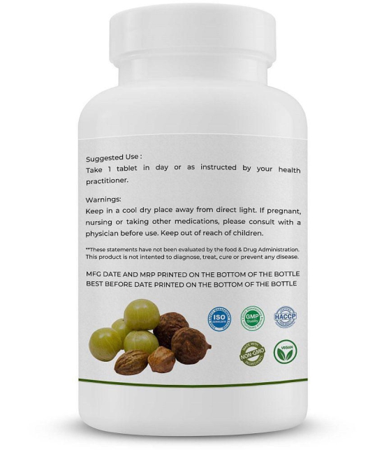 GOLDENACACIA HERRBALS Triphala 1000mg 60 Tablets Tablets 1 no.s