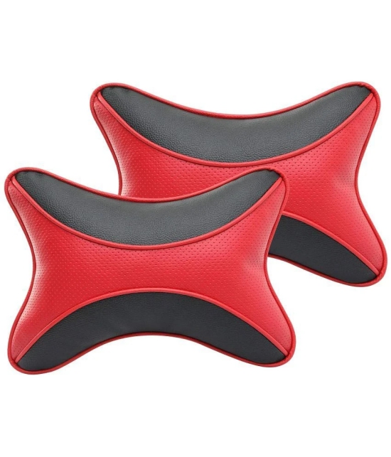 Auto Hub Neck Cushions Set of 2 Black