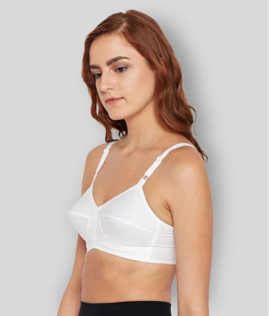 Bodycare Cotton T-Shirt Bra - White - 38D