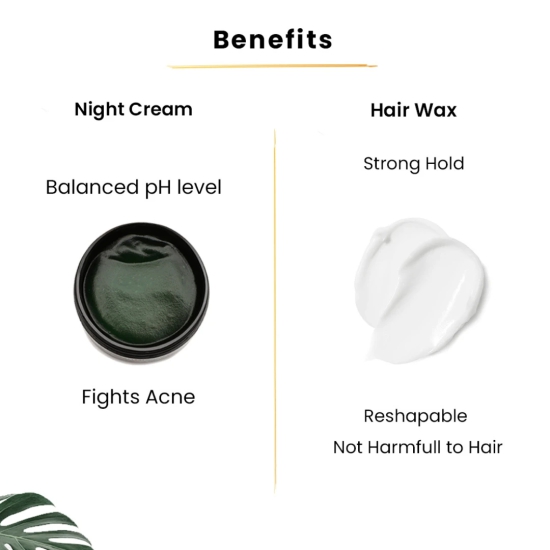 Night Cream-50gm+ Hair Wax-50gm| Influ-5