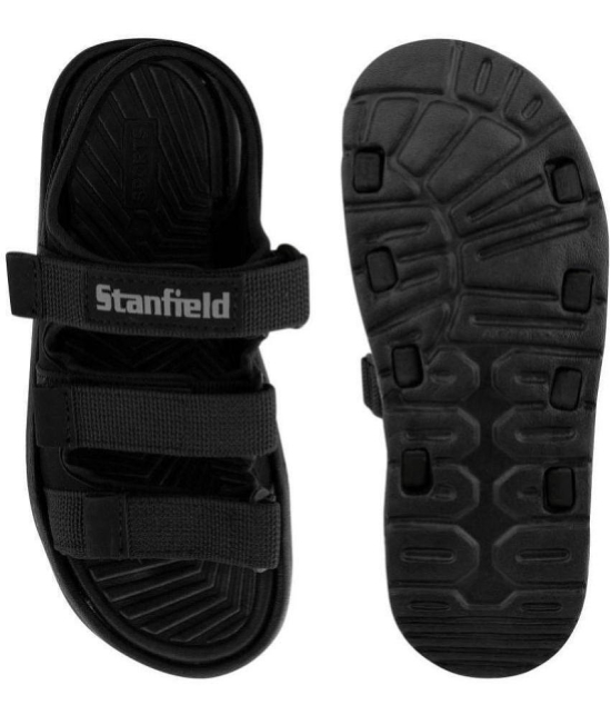 Stanfield - Black Men's Sandals - None