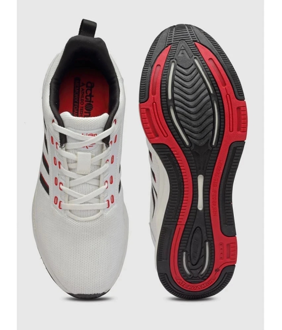 Action Sports Shoes For Men White Mens Sports Running Shoes - None