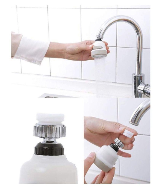 Maximize 360 Degree Rotating ABS Silicone and Stainless Steel Sprinkler Faucet