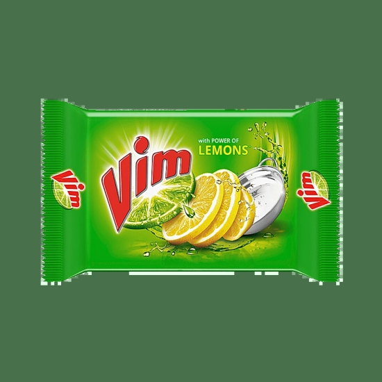 Vim Dishwash Bar - Lemon, 300 Gram Wrapper