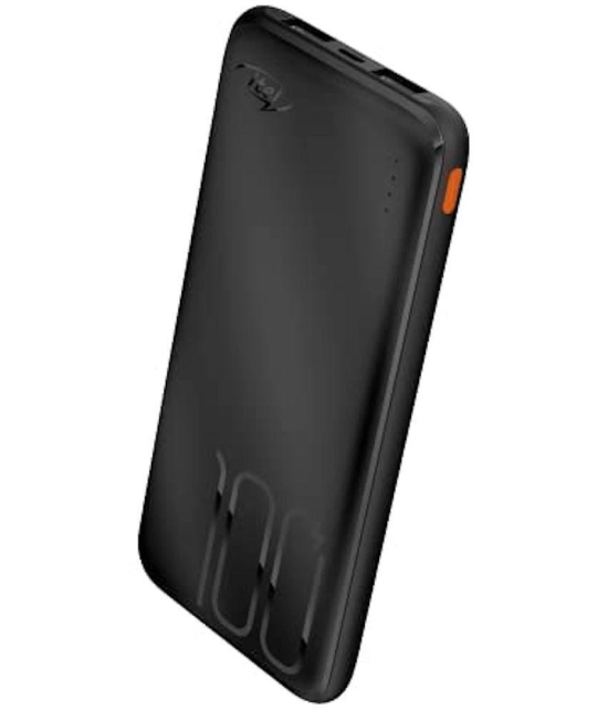 Itel Power Go Star 100 (IPP-53) 10000mAh(10 W) Lithium_Polymer Slim Power Bank (Black) Support and Mobile/Tablet  - Black