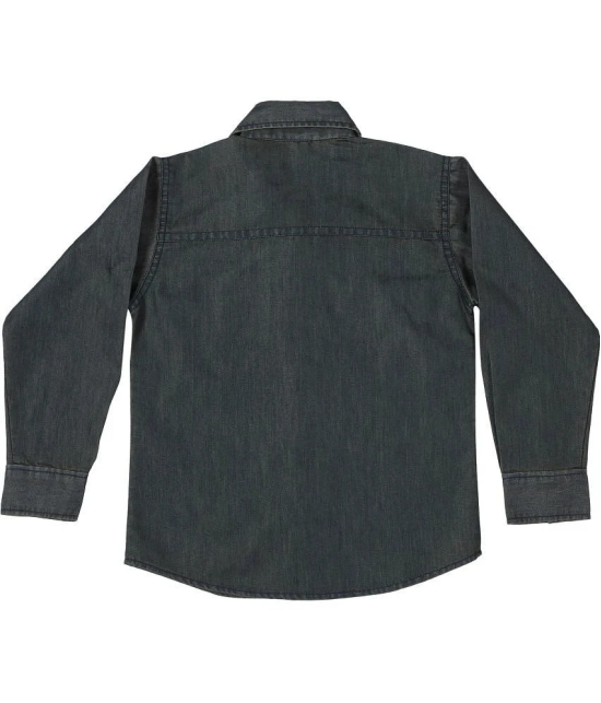 Kids Denim Full sleeves Shirt - None