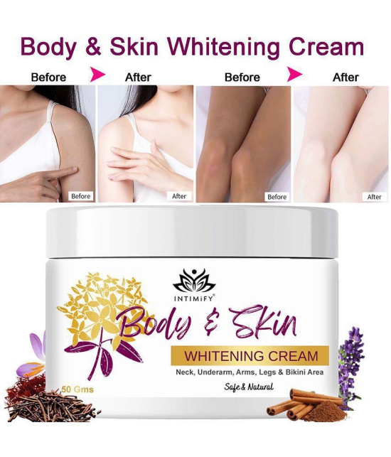 Intimify Body Whitening Cream, Face Cream, Skin Brightening Cream, Hand Cream 50 g