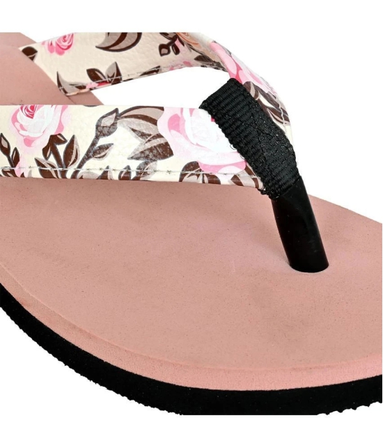 Altek Peach Womens Flip Flop - None