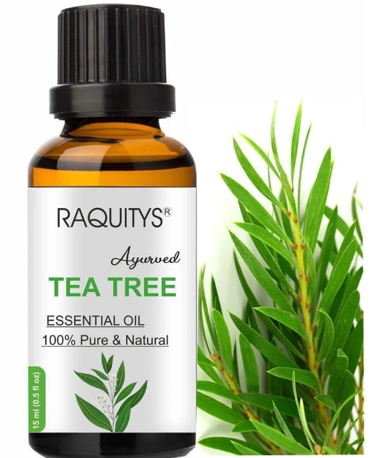 RAQUITYS Tea Tree Anti Dandruff Essential Oil 15 mL ( Pack of 1 )