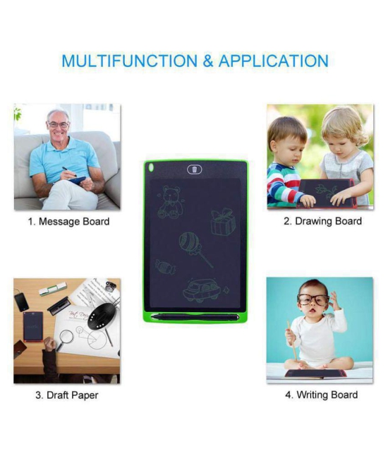 Vmoni LCD Writing & Drawing Tablet with Stylus for Kids and Office Use (Assorted Color)