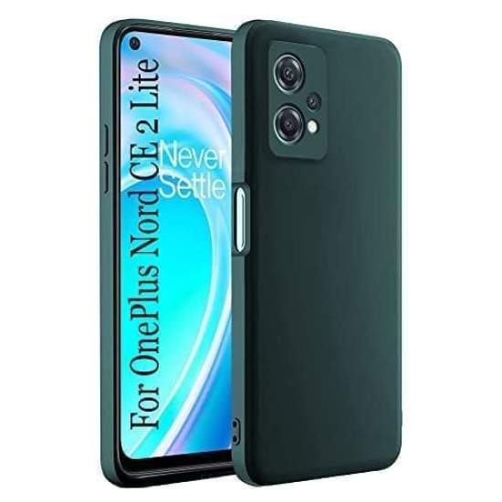 Winble OnePlus Nord CE 2 Lite 5G Back Cover Case Liquid Silicone (Green)