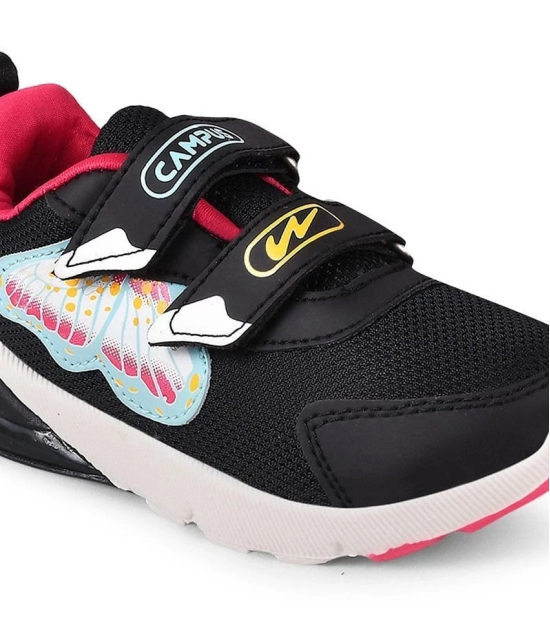 Campus - Black Boys Sports Shoes ( 1 Pair ) - None