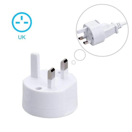 Exelent International Multipurpose Travel Adapter All in One US, AUS, UK, EU, NZ, Europe, North/South America & 150+ Countries (Pack of 1)