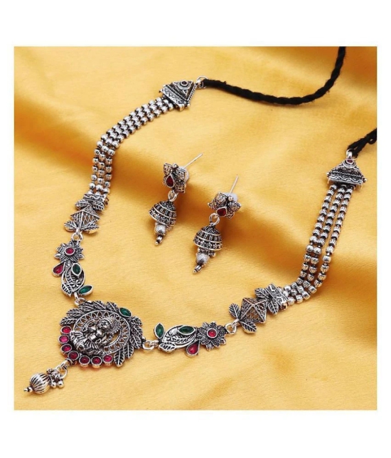 Sukkhi Alloy Multi Color Traditional Necklaces Set Collar - Multi Color