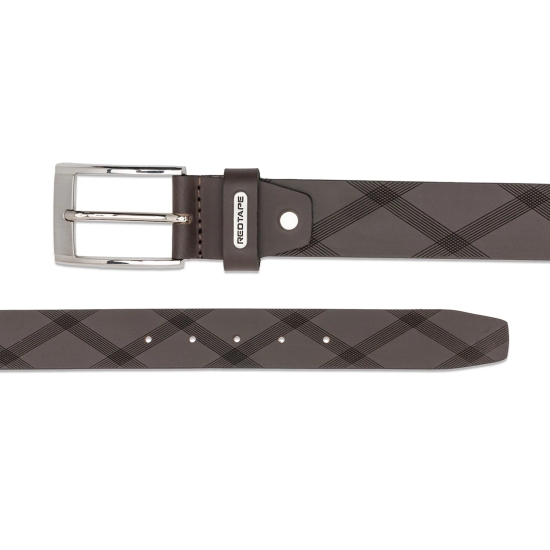 Red Tape Leather Belt For Men | Classic And Durable