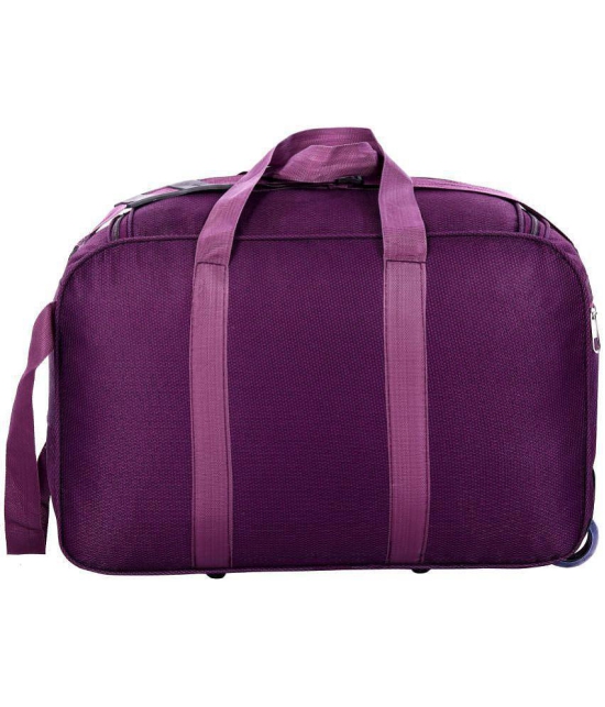 AXEN BAGS - Purple Polyester Duffle Trolley - Onesize