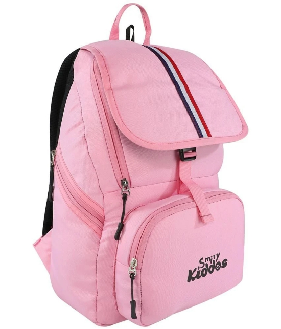 mikebags 10 Ltrs Pink Polyester College Bag - Pink