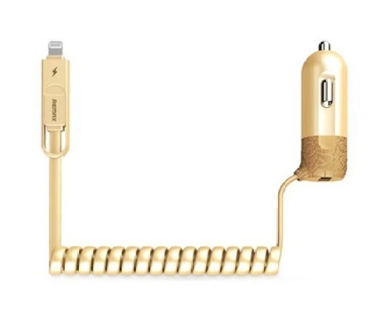 Remax Finchy RC-C103 Car Charger 3.4A (Gold)