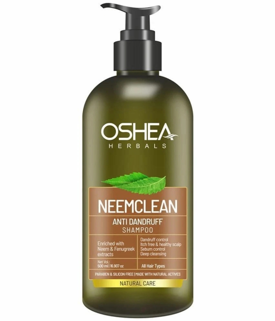 Oshea Herbals Neemclean Antidandruff Shampoo500milliliters