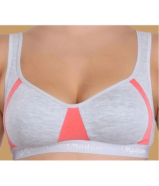 Madam - Coral Cotton Lightly Padded Womens Push Up Bra ( Pack of 1 ) - None