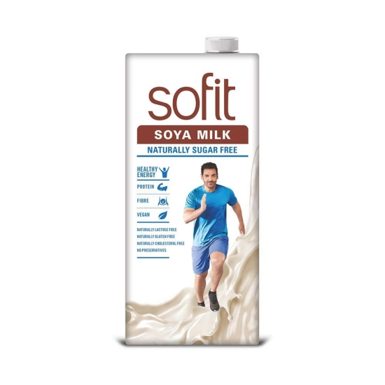 Sofit Soya Milk Sugar Free, 1 L