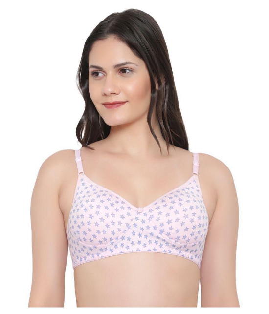 KYODO Cotton Everyday Bra - Pink Single - 36B