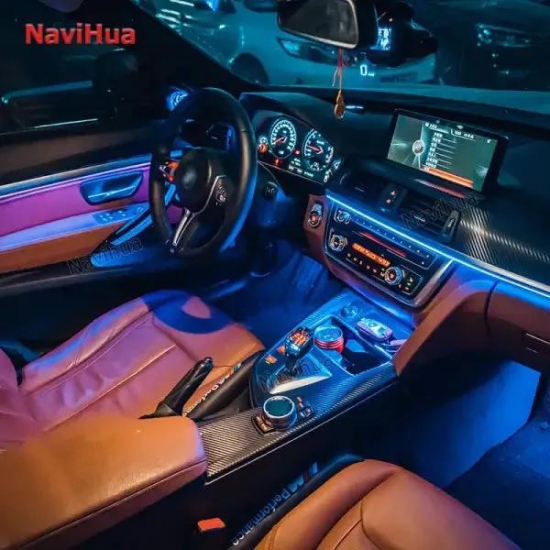 Car Ambient Light Interior Lighting Kit Luces Ambientales Para Auto Luz Ambiental Coche Beleuchtung Symphony for Bmw G20 F10 F30-For 16-22 Bmw X1 Ambient Light