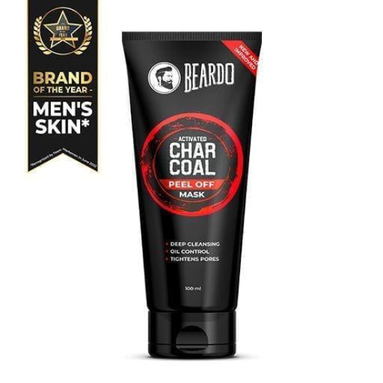 Beardo Activated Charcoal Peel Off Mask