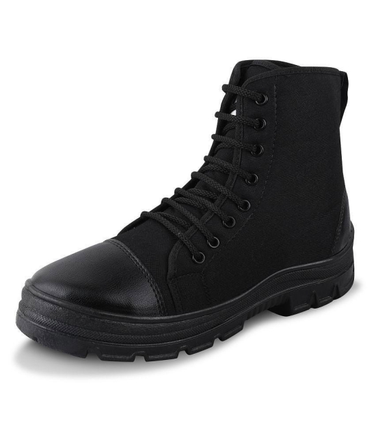 UniStar - Black Men's Boots - 9