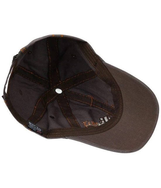 PENYAN Brown Cotton Mens Cap ( Pack of 1 ) - Brown