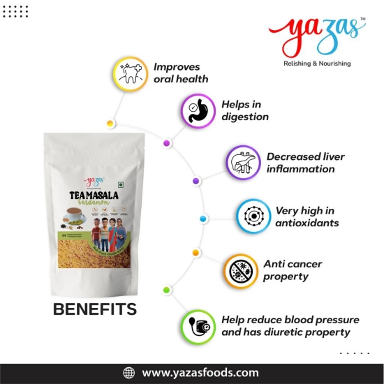 Yazas Cardamom Tea Masala 250gms