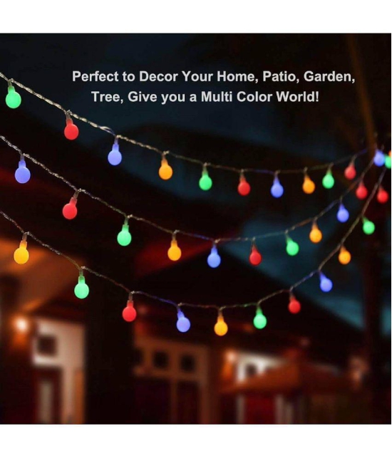 MIRADH - Multicolor 5Mtr String Light ( Pack of 2 ) - Multicolor