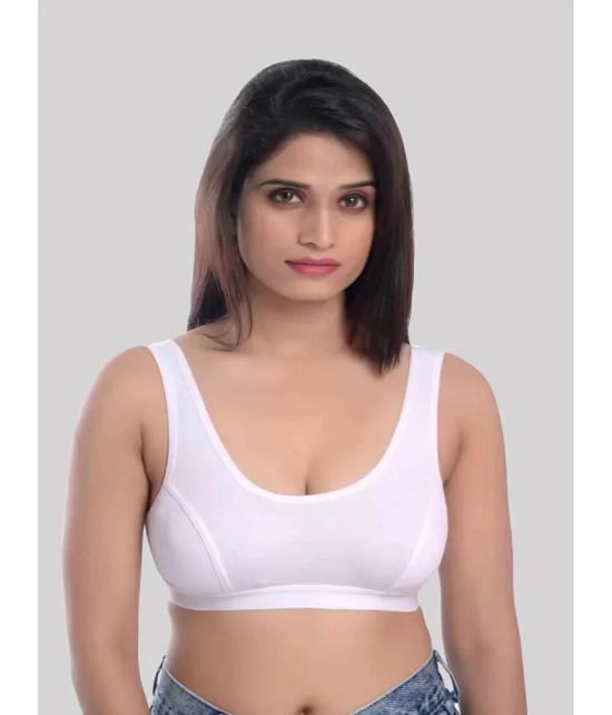 Kiran Enterprises Multicolor Cotton Non Padded Womens Everyday Bra ( Pack of 3 ) - None