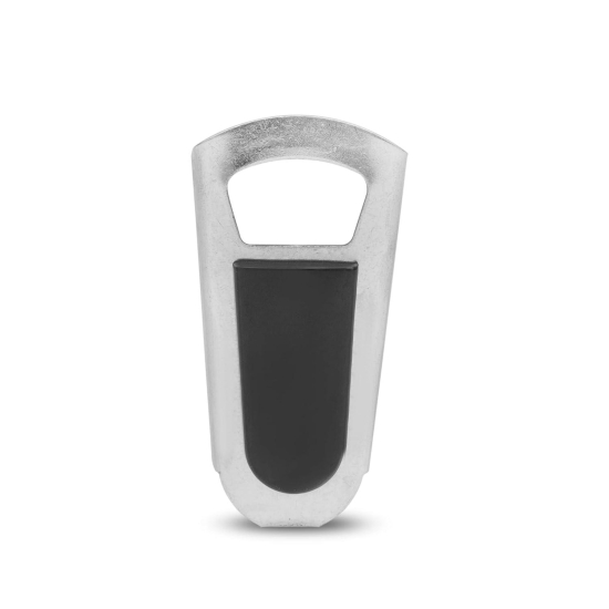 Fackelmann Stainless Steel Bottle Opener & Closer | Rust-Resistant & Durable | Ideal for Removing & Sealing Caps of Glass Bottles | Comfortable Grip