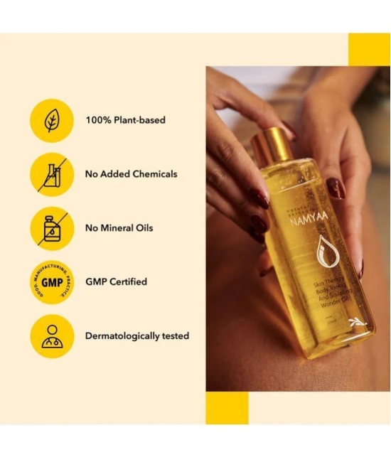 Namyaa Body Oil For Scars & Stretch Marks | Anti-Cellulite 200Ml Pack Of 1