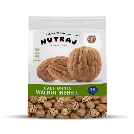 Nutraj California Inshell Walnuts 2 Kg (1 Kg X 2)