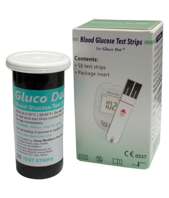 Gluco Dot GLUCO DOT 50 STRIPS Expiry March 2024