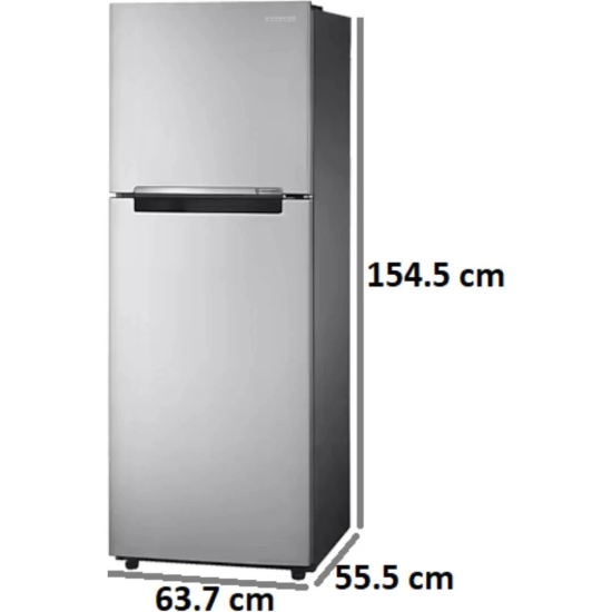 SAMSUNG 236 Litres Double Door Refrigerator (Steel)