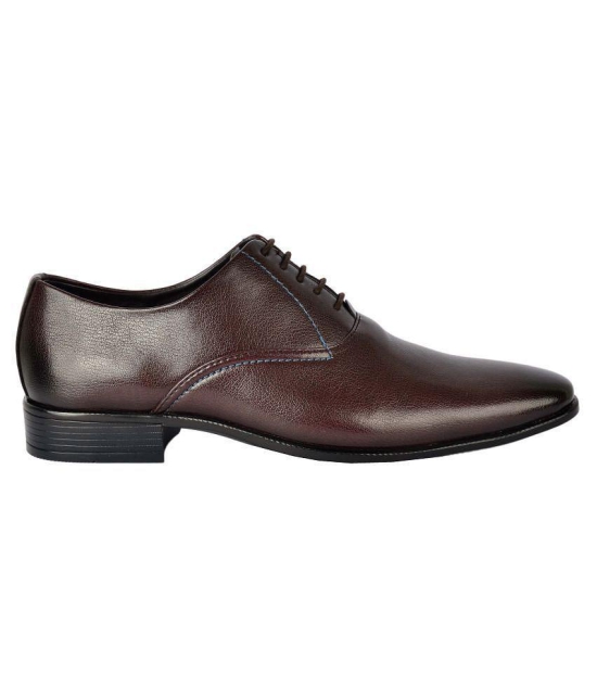 Aadi - Brown Mens Derby Formal Shoes - None