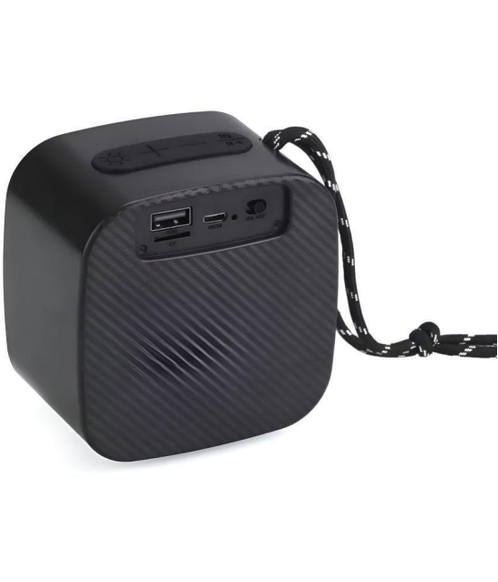 VEhop with RGb Light 5 W Bluetooth Speaker Bluetooth v5.0 with USB,SD card Slot,Aux Playback Time 6 hrs Assorted - Assorted