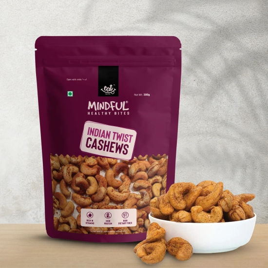 Indian Twist Cashews 200g